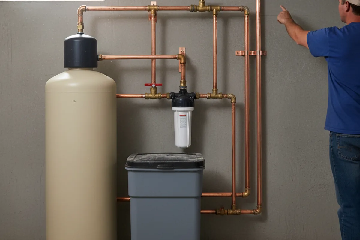 Whole-house water treatment system installed in Savannah